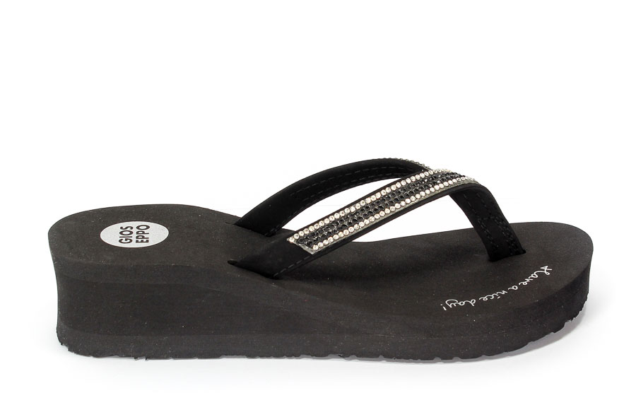 Klapki GiosEppo 39497 Grazia Black