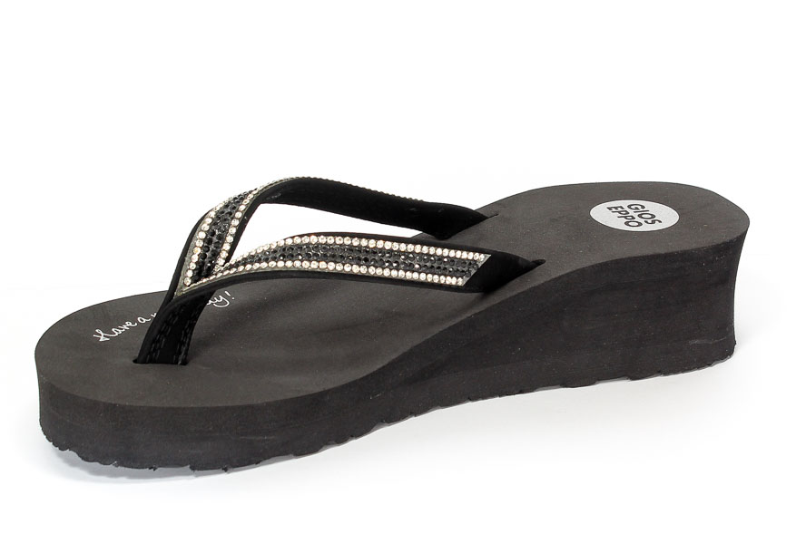 Klapki GiosEppo 39497 Grazia Black
