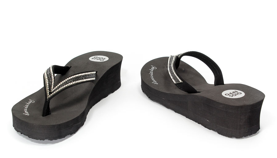 Klapki GiosEppo 39497 Grazia Black