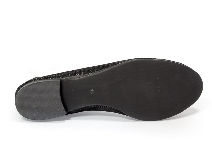 Baleriny Fabio Fabrizi 690G Czarny