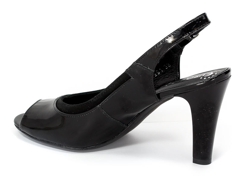 Czółenka Letnie Eksbut 37-4551-121/136-1G Czarny