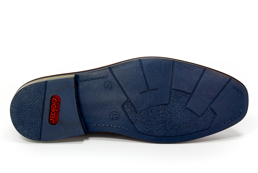 Półbuty Letnie Rieker B1755-14 Blue