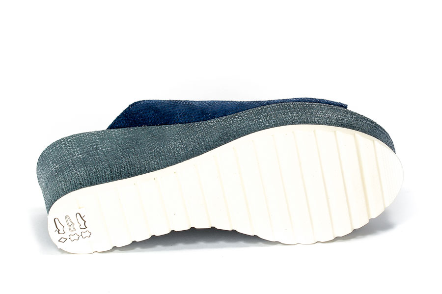 Klapki letnie Rammit 1129 LD-05 Niebieski 
