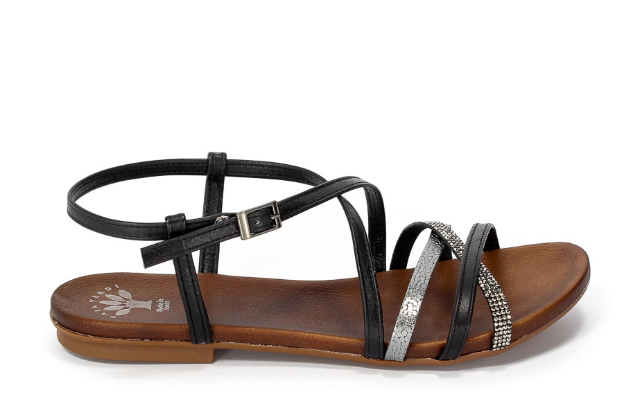 Sandały Gaia Verdi Por 2208 Negro