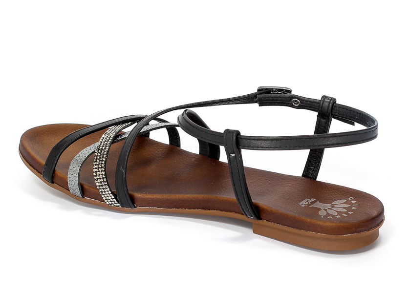 Sandały Gaia Verdi Por 2208 Negro