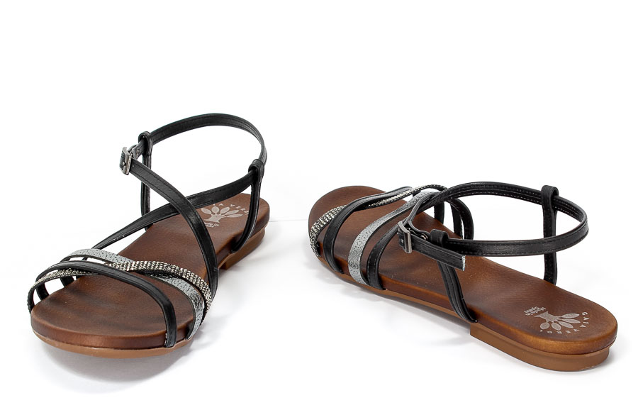 Sandały Gaia Verdi Por 2208 Negro