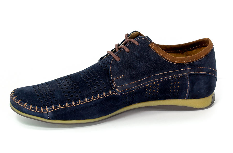 Półbuty Letnie Riko 689 D Juma Blue/Ax