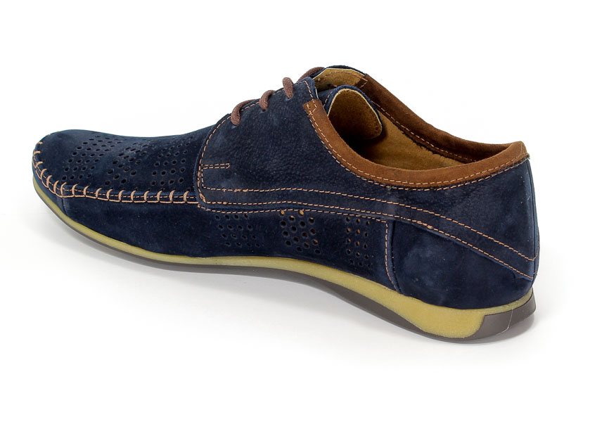 Półbuty Letnie Riko 689 D Juma Blue/Ax