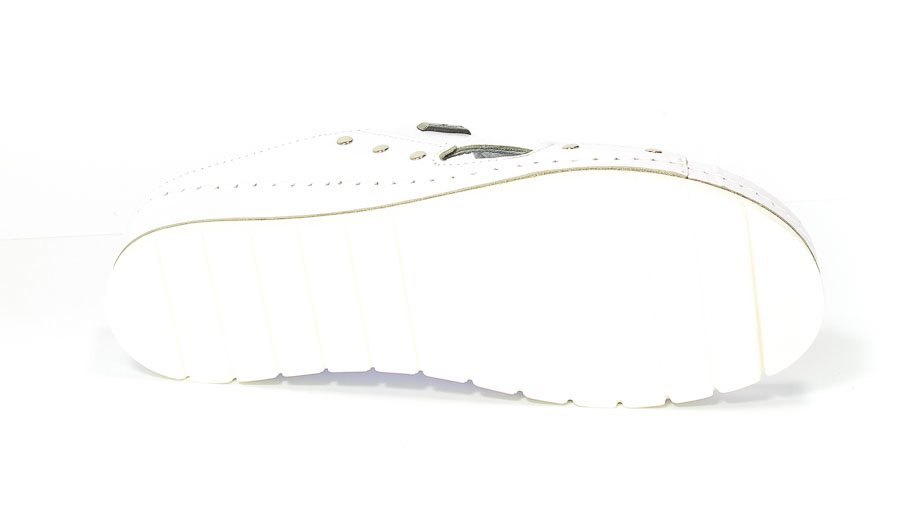 Klapki Lemar 50055 Sv.Biały