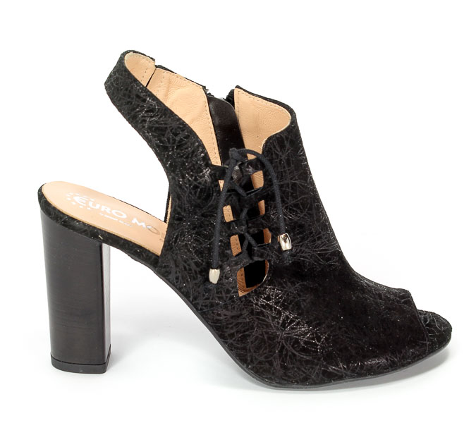 Botki Letnie Eksbut 37-4547-H15-1G Czarny