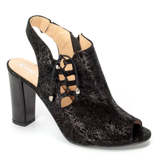 Botki Letnie Eksbut 37-4547-H15-1G Czarny