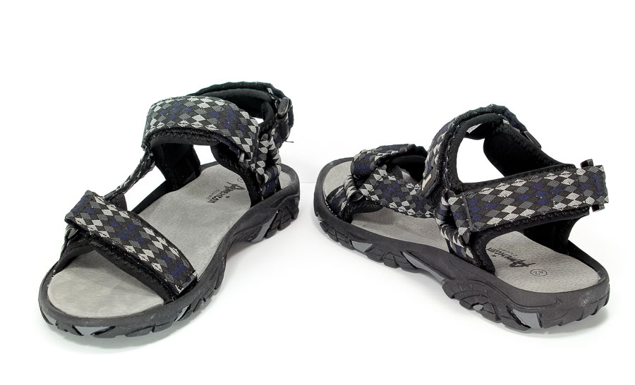Sandały American RL1626 Black/Grey