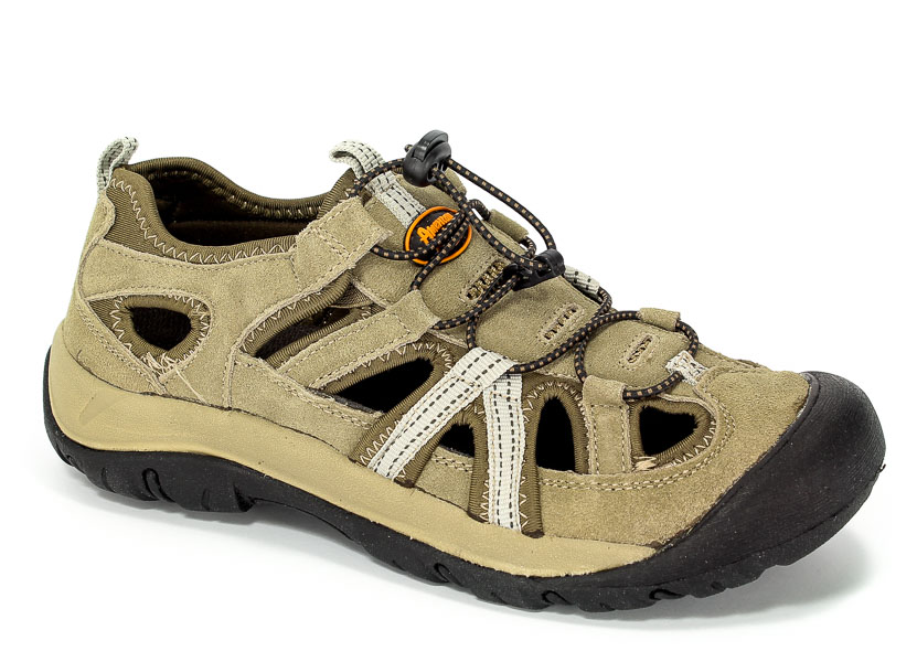 Półbuty Letnie American HLA50302 Beige