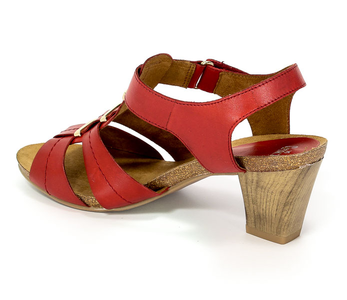Sandały Caprice 9-28309-28 501 Red Nappa