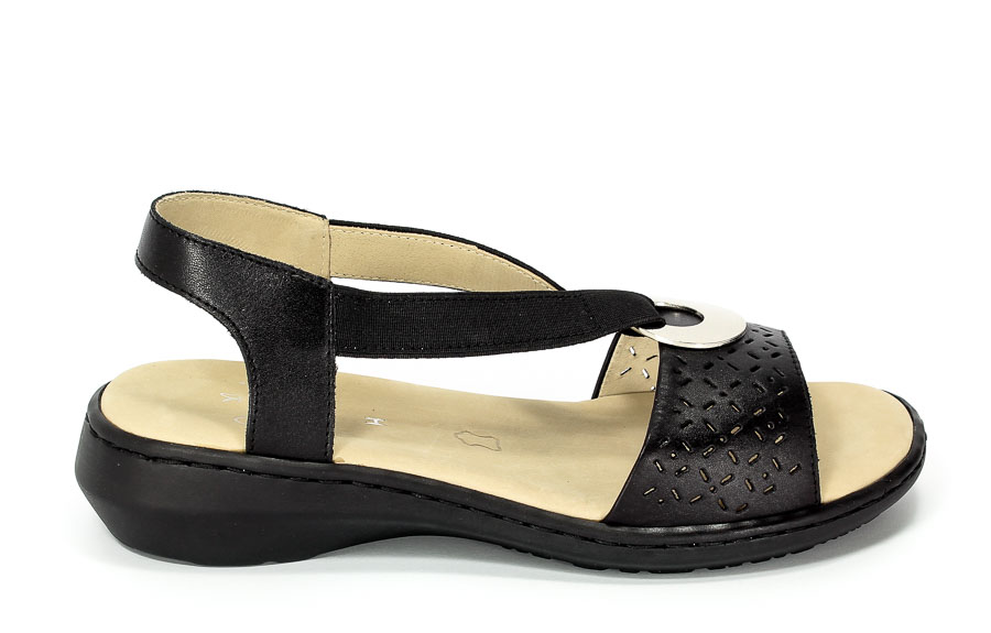 Sandały Caprice 9-28603-28 022 Black Nappa