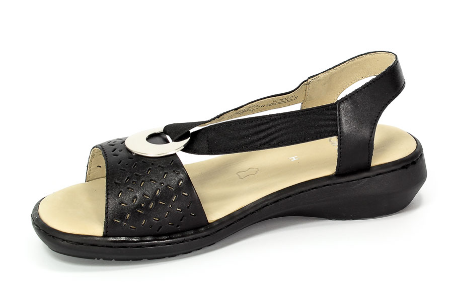 Sandały Caprice 9-28603-28 022 Black Nappa