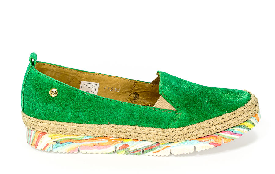 Espadryle Maciejka 02966-09/00-5 Zielony