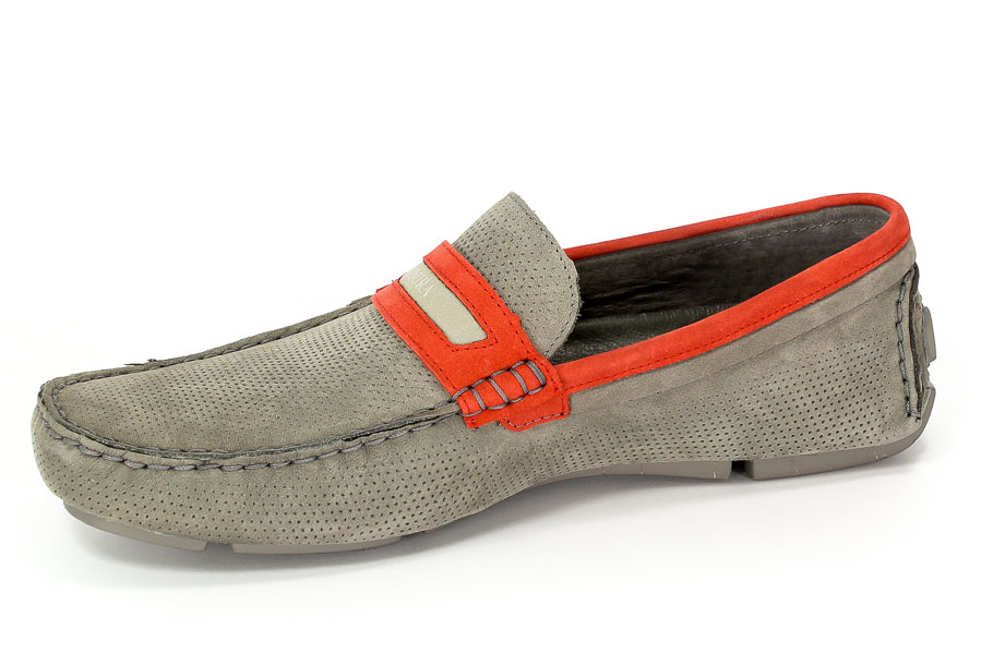 Półbuty Badura 3083-969 Popiel