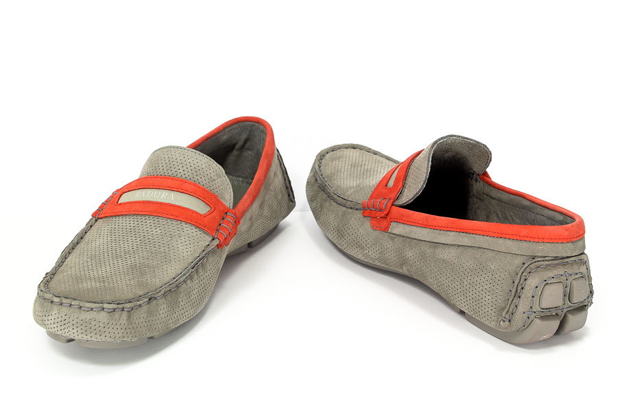Półbuty Badura 3083-969 Popiel