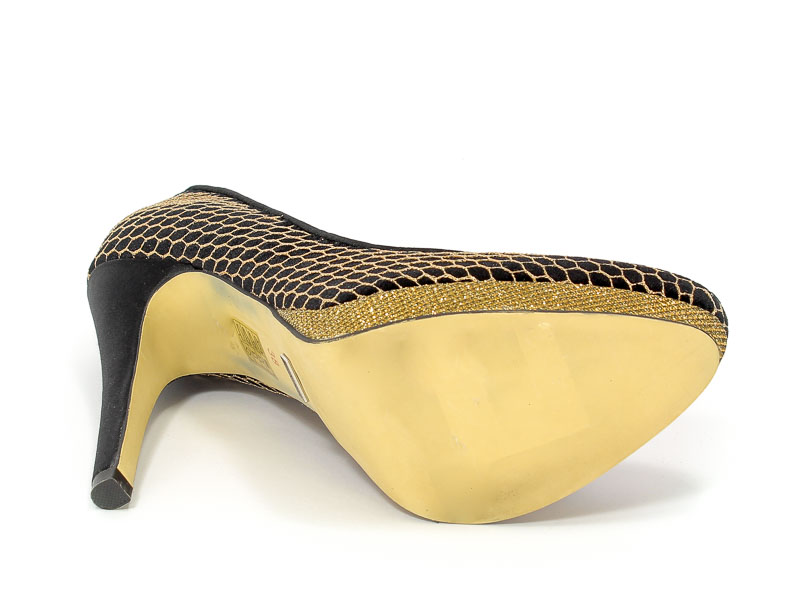 Czółenka Menbur 005032 001-Black/Negro Prz.