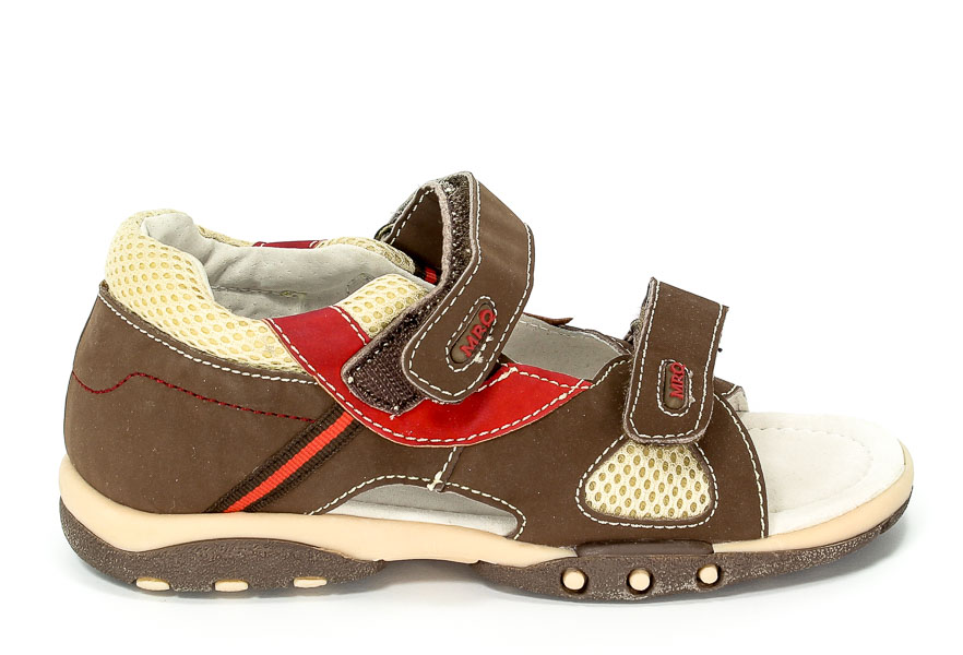 Sandały Mariquita 092-08-035-000 Brown Red Prz.