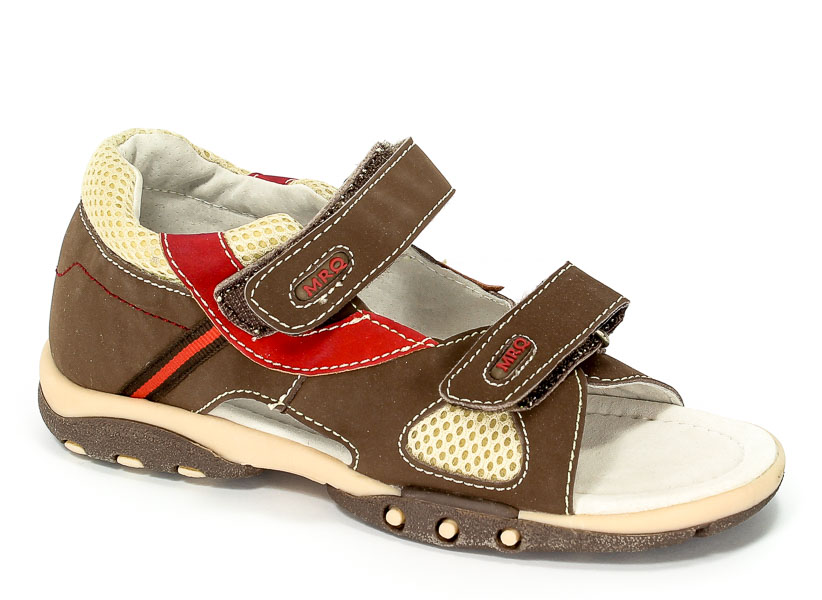 Sandały Mariquita 092-08-035-000 Brown Red Prz.