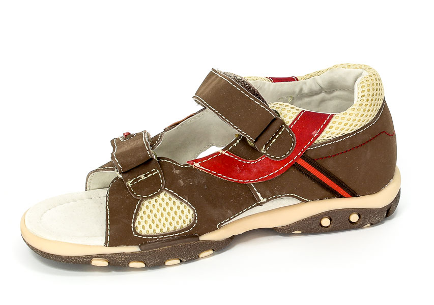 Sandały Mariquita 092-08-035-000 Brown Red Prz.
