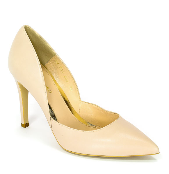 Czółenka Bizzarro  C-631 Beż Lico