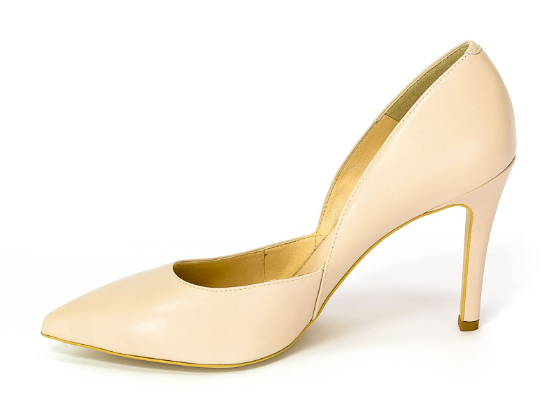 Czółenka Bizzarro  C-631 Beż Lico