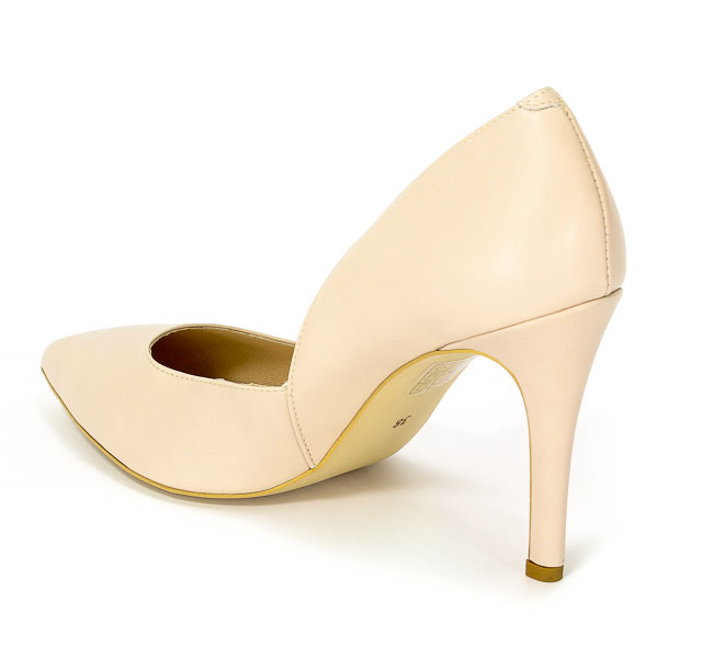 Czółenka Bizzarro  C-631 Beż Lico