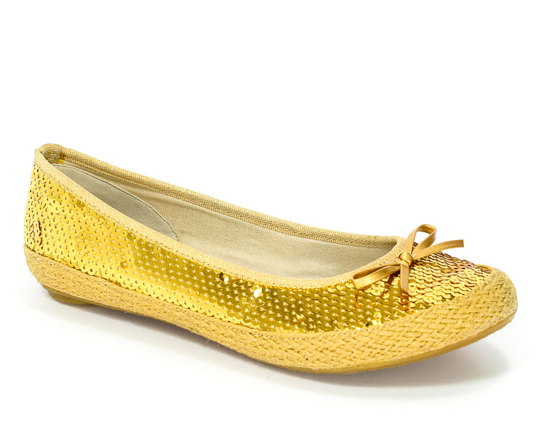 Baleriny Blink 600593-89300-189 Gold Prz.