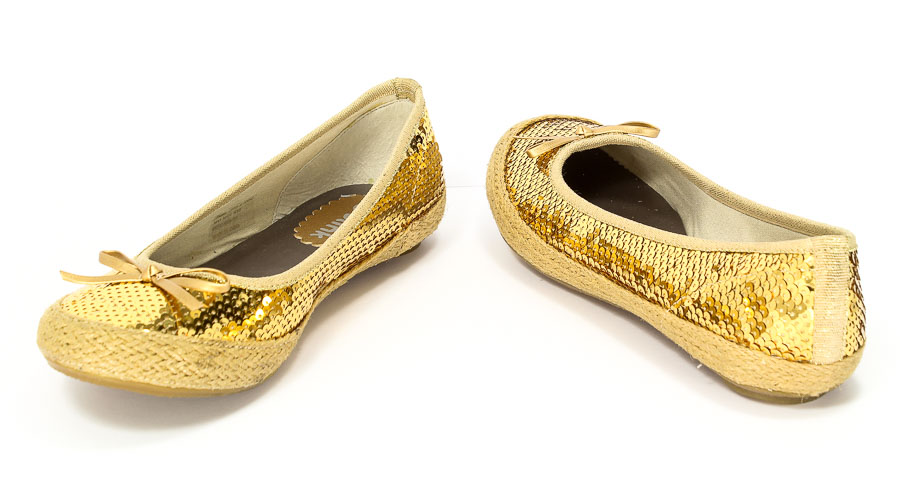 Baleriny Blink 600593-89300-189 Gold Prz.