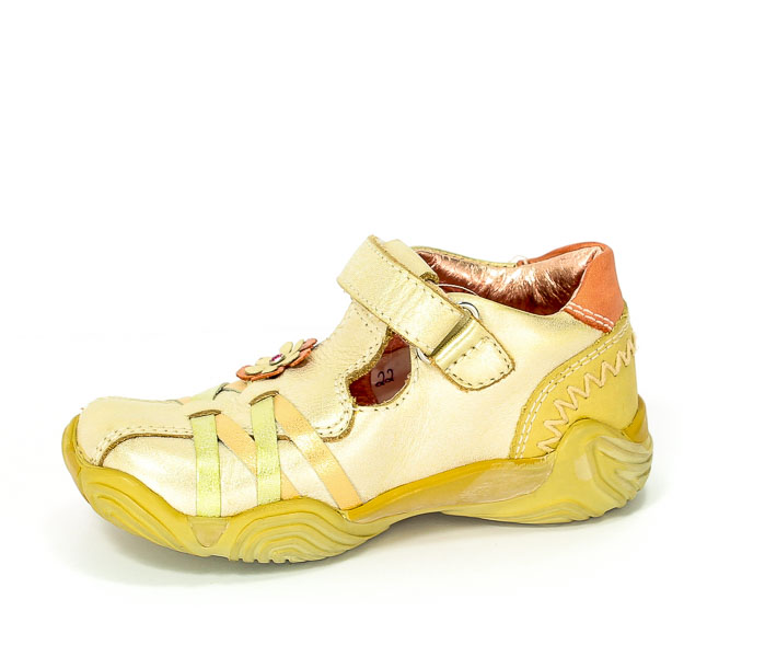Półbuty Letnie  Lillifee 460229 Gold Prz.