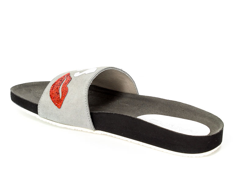 Klapki Karino 2124/002-P Szary