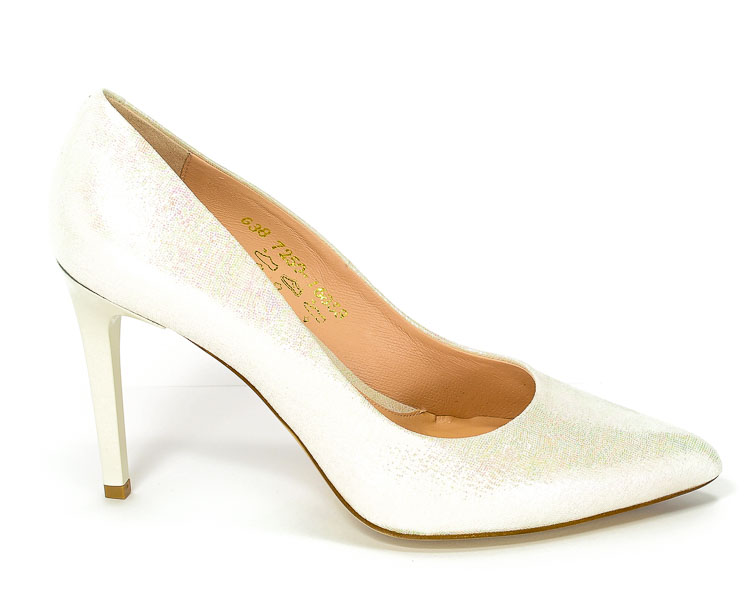 Czółenka Visconi 7250391-817 Tęcza Bianco
