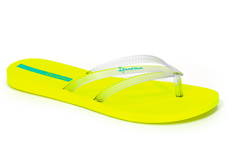 Klapki Ipanema 82067 20491 Yellow/Clear