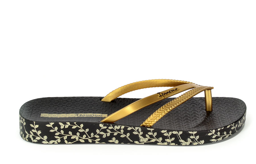 Klapki Ipanema 82064 21117 Black/Gold