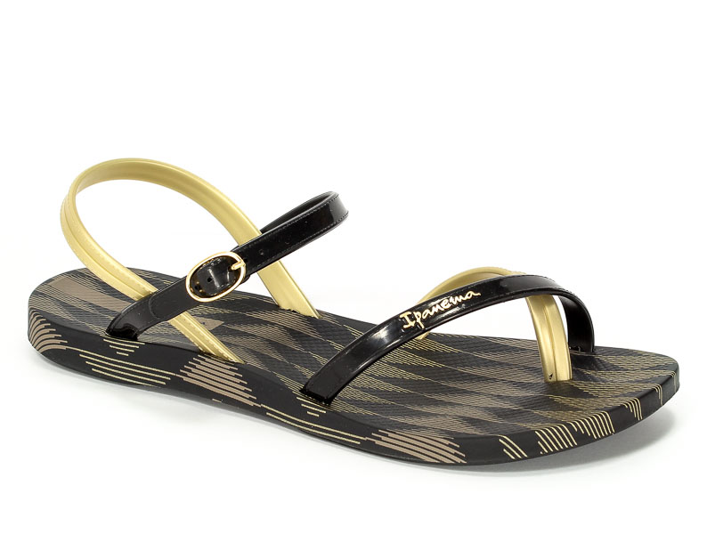 Sandały Ipanema 81929 21117 Black/Gold