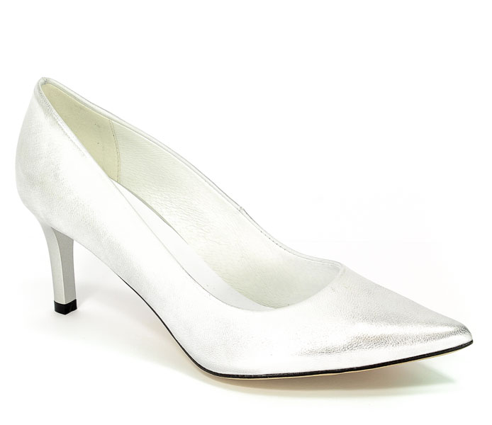 Czółenka Boccato P-59 Srebro przecier