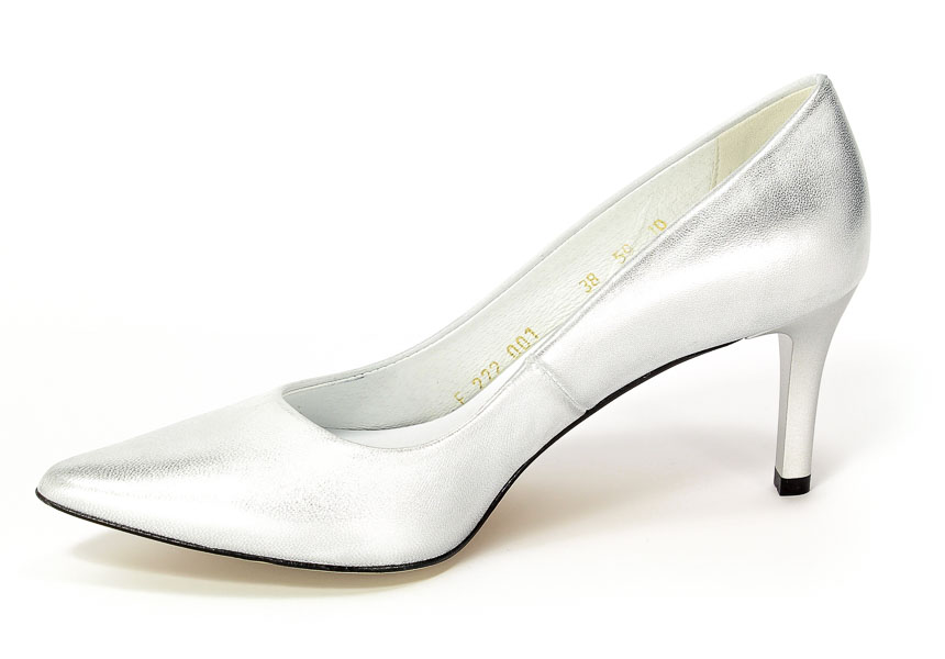 Czółenka Boccato P-59 Srebro przecier