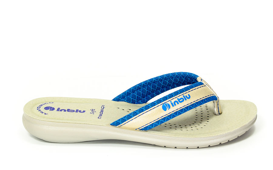 Klapki Inblu SL28 Niebieski