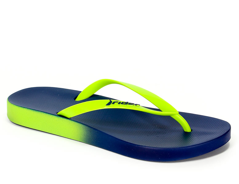 Klapki Rider 81655 23566 Blue/Green