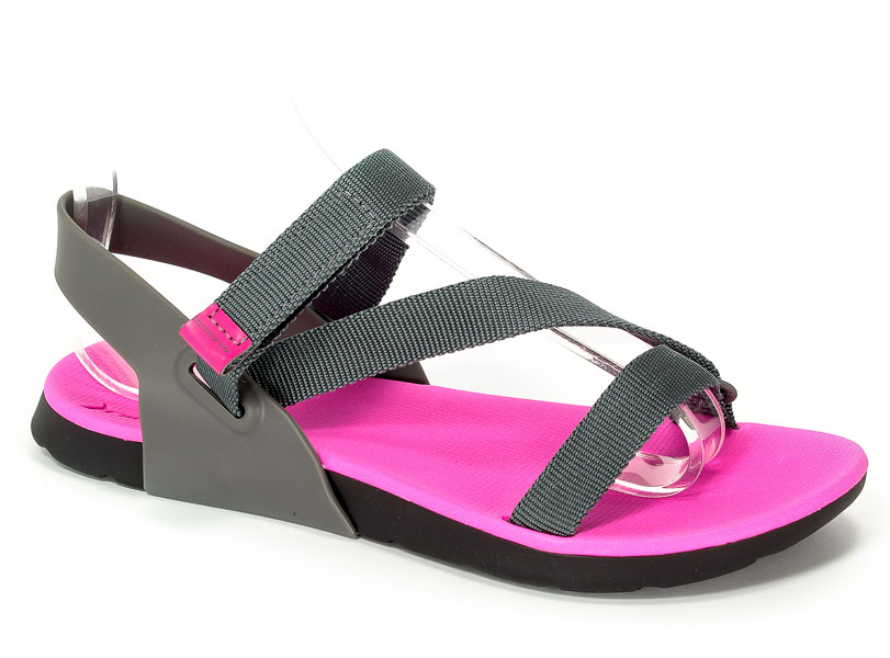 Sandały Rider 82136 24415 Black/Pink/Grey