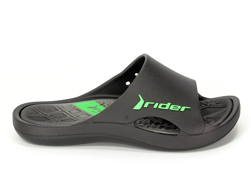 Klapki Rider 81901 24061 Black/Grey