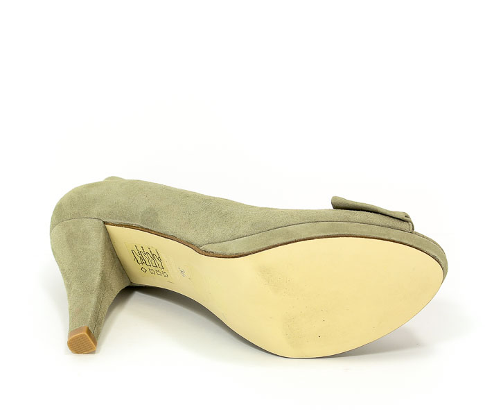 Czółenka Letnie Bruno Premi Q4511 Taupe+Blu Prz.