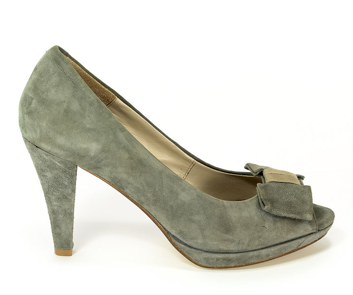Czółenka Letnie Bruno Premi Q4511 Grigio+Taupe Prz.