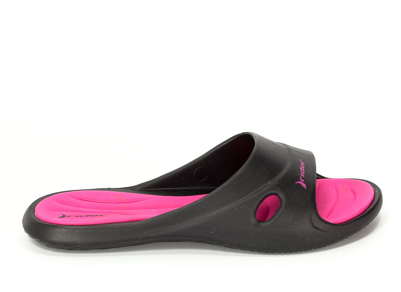 Klapki Rider 81907 23096 Black/Pink