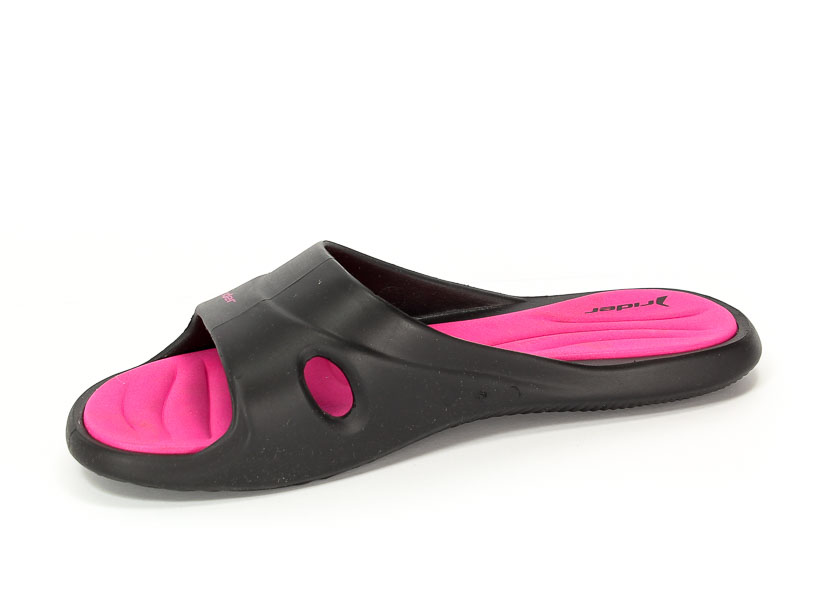 Klapki Rider 81907 23096 Black/Pink