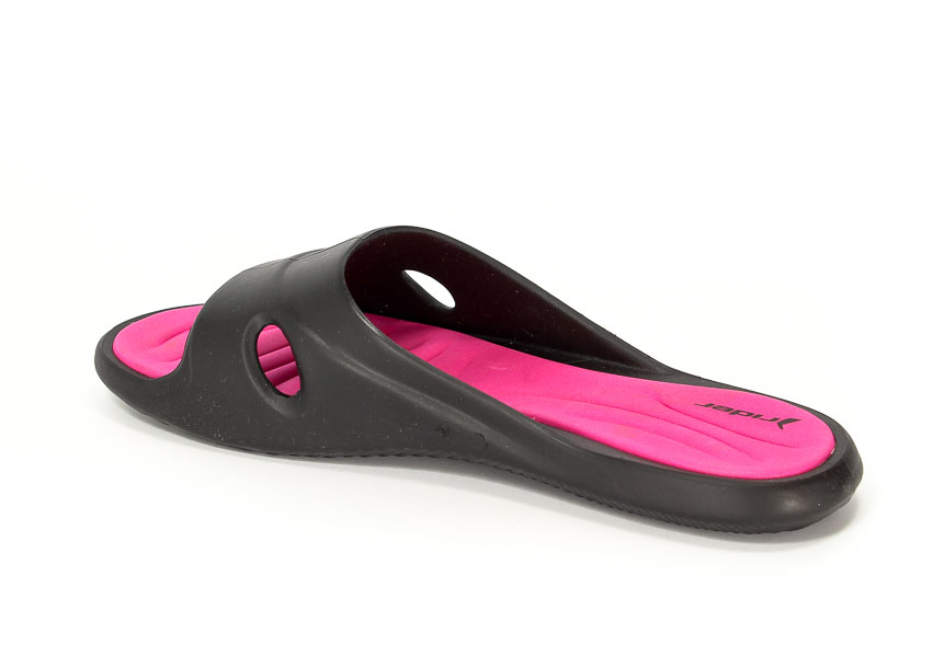 Klapki Rider 81907 23096 Black/Pink