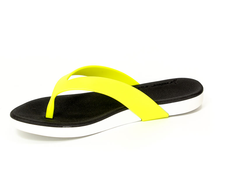 Klapki Rider 82134 22157 White/Black/Green